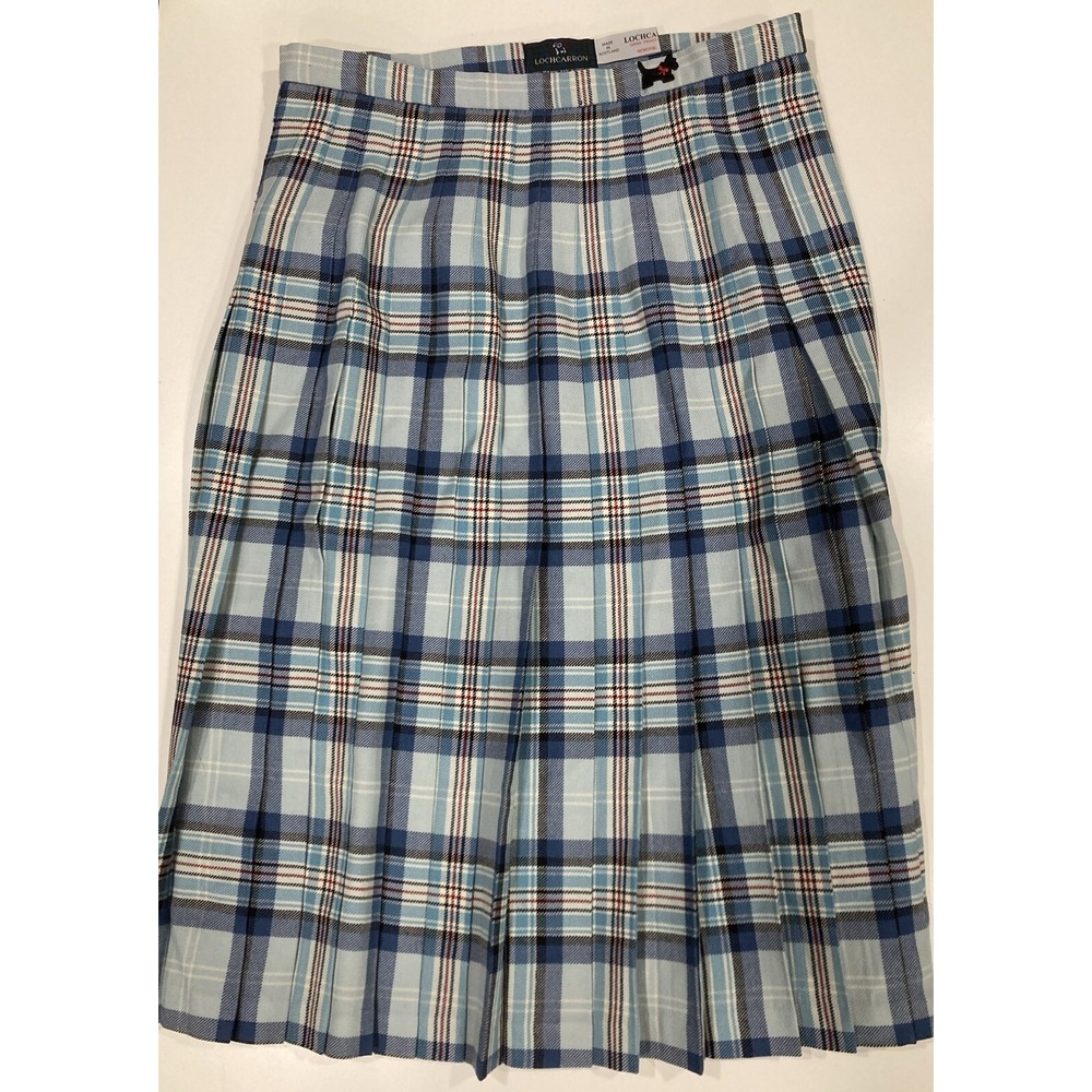 Lochcarron New Wool Princess Diana‎ Memorial Tartan Kilt Size 12 Scotland